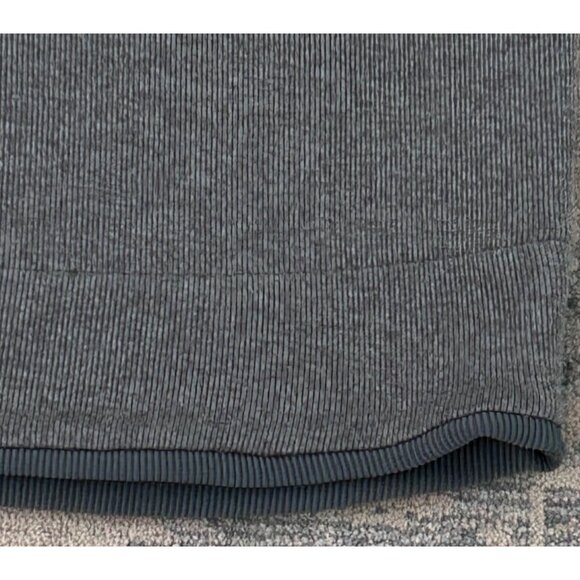 Under Armour Mens XL Quarter Zip Pullover Gray Long Sleeve Sweatshirt Loose Fit - Picture 4 of 5